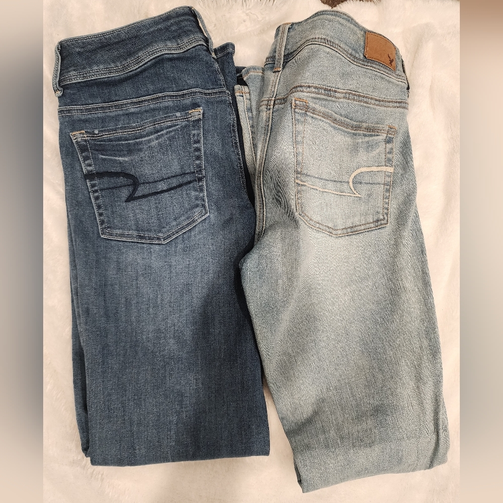 American eagle jeans super stretch bundle